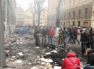Главное управление МВД во Львовской области после Ночи гнева