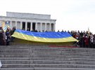 Героїв Небесної сотні вшанували біля Меморіалу Лінкольна у Вашингтоні