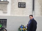 У Мюнхені відкрили меморіальну дошку Василю Оренчуку - консулу УНР