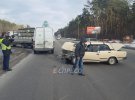 Аварія на Броварському проспекті під Києвом