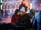 Вечер 29 ноября, перед первой зачисткой Майдана