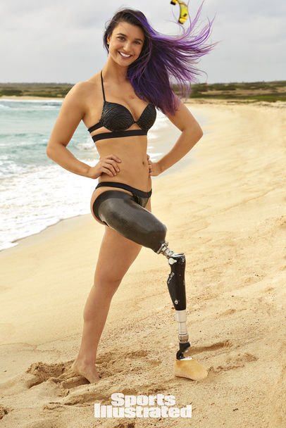 Бренна Хакаби первая спортсменка-паралимпийка, которая украсила обложку Sports Illustrated
