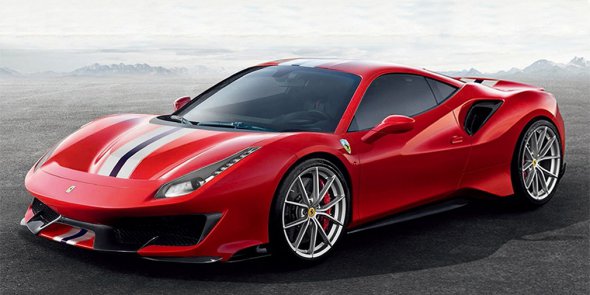  Новинка получит название Ferrari 488 GTB Pista.
