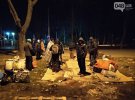 На палатку для обогрева в Одессе напали неизвестные