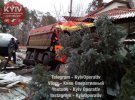 Водитель грузовика MAN разгромил ресторан под Киевом