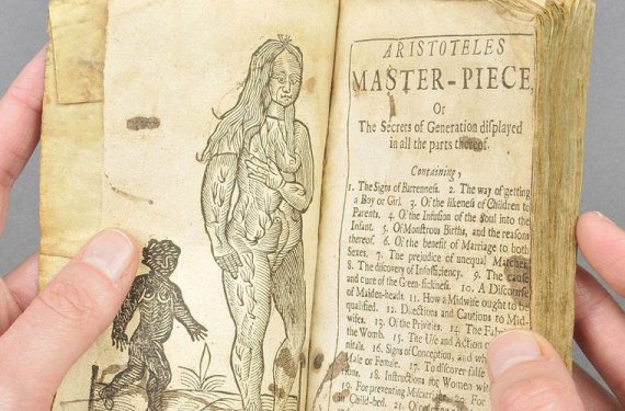 "Путеводитель по сексу", датированный 1720 годом, впервые выставлен на продажу аукционным домом "Hansons"