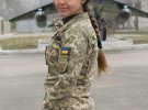 Лейтенант Ольга Заярна, офіцер відділення морально-психологічного забезпечення