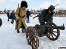 Во время реконструкции воссоздали бой за село Вовчухи - одно из сел, которое находилось возле железной дороги Львов-Перемишиль