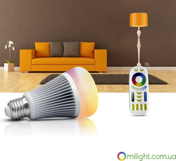 LED лампы могут использоваться как самостоятельно, так и в сочетании с другими лампами
