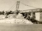 Так выглядел Керченский мост при строительстве 1944