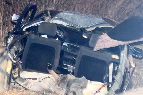 В BMW ехало четверо украинский, один погиб