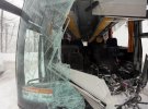 14 человек тяжело травмированы в результате лобового столкновения автобуса и грузовика на севере Хорватии