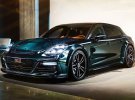 Салон Porsche Panamera Sport Turismo обшитий особливим сортом шкіри Nappa з контрастною прострочкою