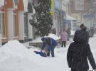 В Черкассах выпало снега в три раза больше суточной нормы