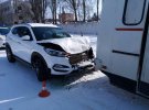 За один снежный день в Черкассах произошло 35 аварий