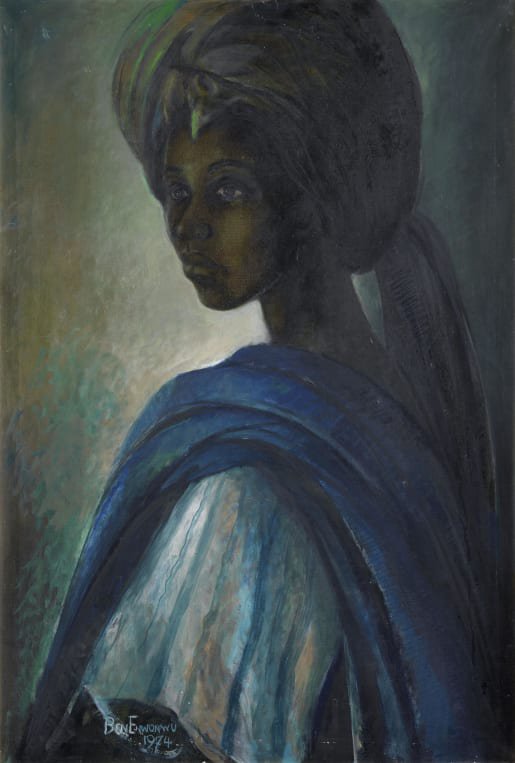 "Туту" - це одна з трьох зниклих картин нігерійського художника Бена Енвонву