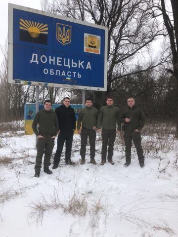 Руководство ГФС Николаевщины с 5-дневным рабочим визитом находилось в зоне проведения АТО