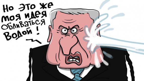 Карикатура от Елкина на Жириновского