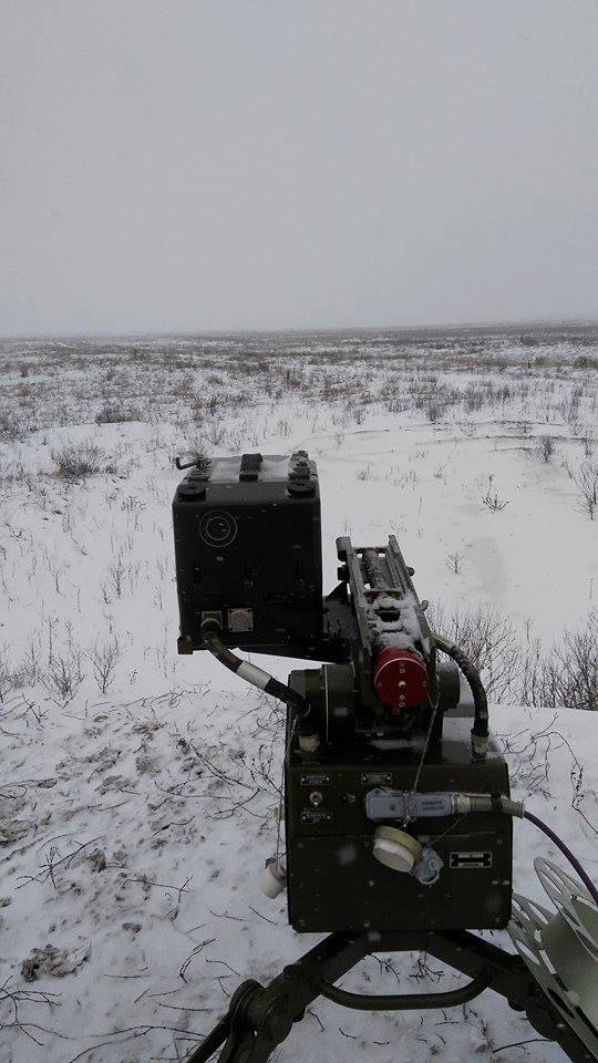 Испытания противотанковых ракетных комплексов "Стугна-П" и "Корсар" в конце февраля