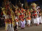 В столице Шри-Ланки Коломбо состоялся ежегодный парад слонов