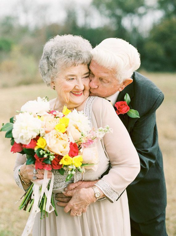 Американская пара Ванда і Джо поразило горячей фотосессией, которые в браке 63 года
