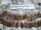 В Донецкой области нашли два тайника с оружием и патронами