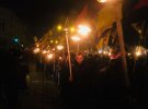 У Львові пройшов смолоскипний марш на честь Романа Шухевича