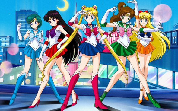 Главные героини сериала Sailor Moon