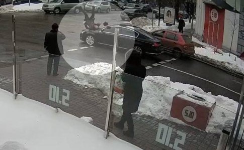 Кортеж Порошенка збив чоловіка у центрі Києва