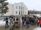 Похороны 34-летнего бойца 95 десантно-штурмовой бригады Вадима Сапеску