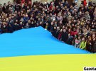Во Львове отметили 153-ю годовщину первого исполнения Государственного Гимна Украины