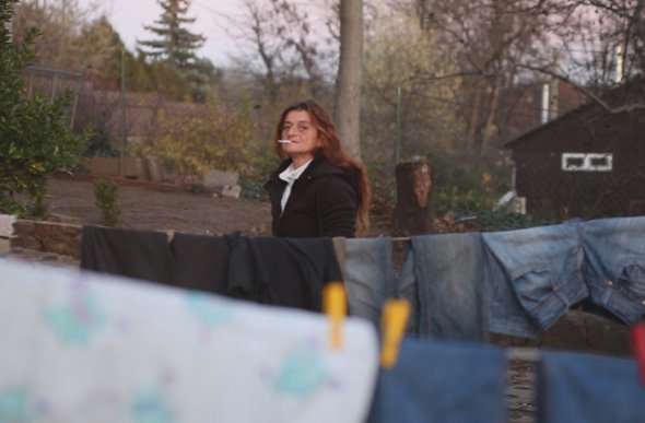 Кадр з угорського документального фільму "Жінка в полоні"