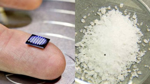Компанія IBM представила процесор, розміри якого можна порівняти з розміром кристалів солі.