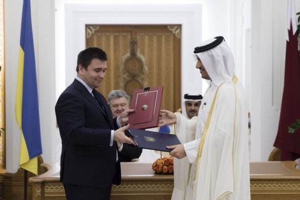 Украинская делегация подписала с Катаром ряд соглашений