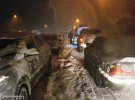 Багатьом містянам довелось ночувати в автомобілях