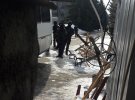 Правоохранители приехали обыскивать базу "Нацкорпуса" утром