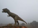Майже 8-метровий тиранозавр, що міг рухатись і видавати звуки, був одним з 16-ти динозаврів в експозиції парку