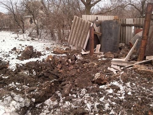 Боевики разрушили дачные дома и приусадебные участки одного из садовых обществ Авдеевки
