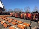 В Ивано-Франковске перезахоронили останки украинских интеллигентов, которые погибли после пыток в лагере НКВД