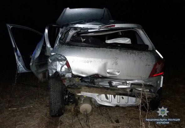 Грузовик врезался в припаркованный легковой автомобиль Peugeot, рядом с которым находились двое мужчин 33 и 36 лет, последний скончался на месте происшествия