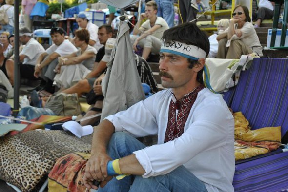 Учасник "мовного майдану" Олександр Капінос, який загинув під час революції Гідності 19 лютого 2014 року
