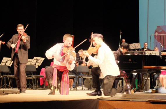 В Харькове прошел концерт комедийного дуэта классических музыкантов Igudesman & Joo