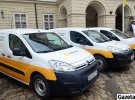 У Львові презентували 50 автомобілів "Укрпошти"