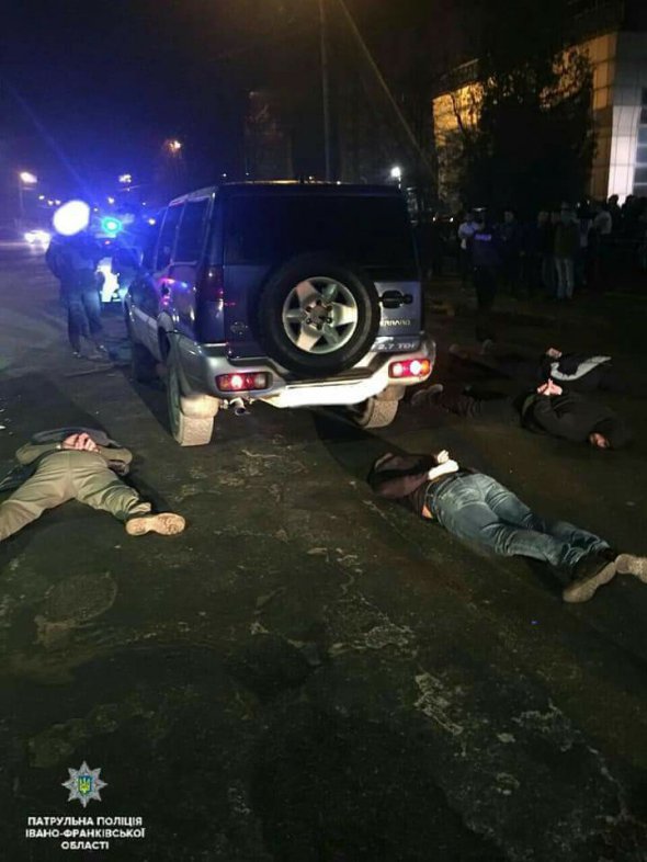 Затримані учасники стрілянини в Івано-Франківську