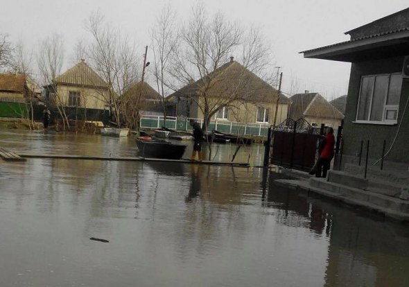 Подтоплена треть города Вилково, что в Одесской области