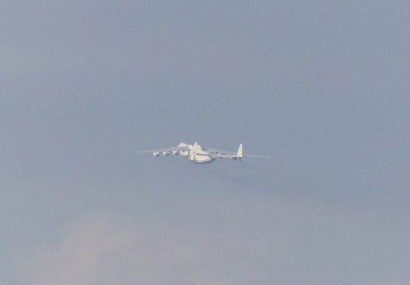 Самолет Ан-225 "Мрия" направляется в Лейпциг (Германия)