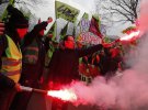 Забастовка железнодорожников вызвал транспортный коллапс во Франции