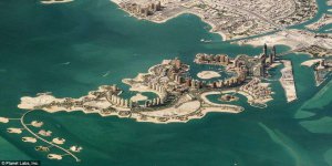 На рукотворном острове Перл-Катар находится пляжная недвижимость миллионеров