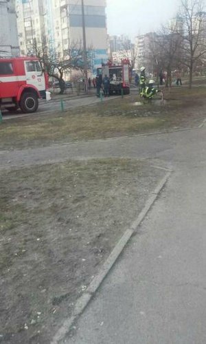 Киев: в здании Пенсионного фонда сгорел мужчина