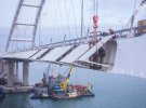 Показали строительство Керченского моста. Фото: "Крымский мост".